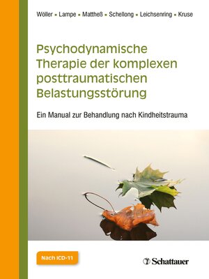 cover image of Psychodynamische Therapie der komplexen posttraumatischen Belastungsstörung